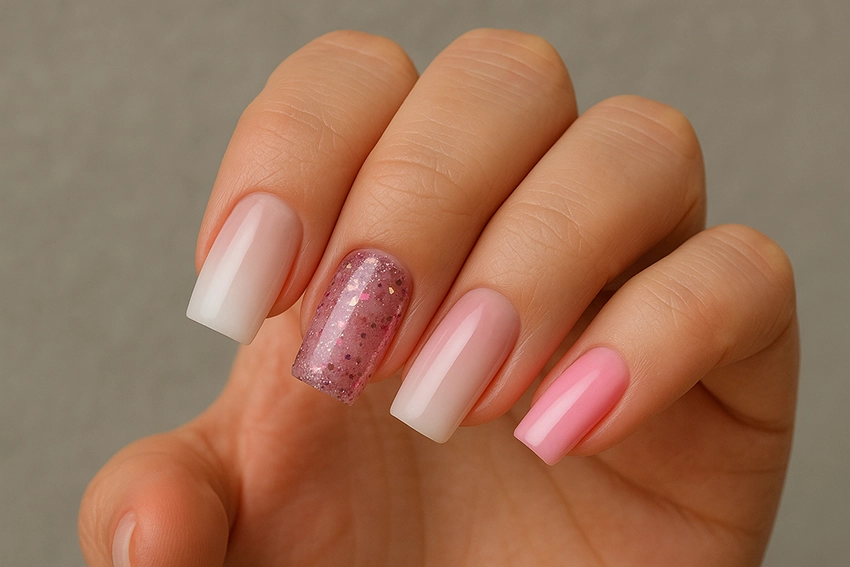 Baby color – Soft pastel nail trend for women