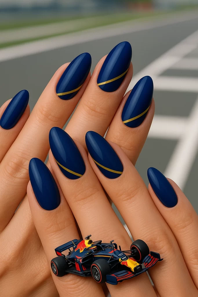 f1-nails-3 F1 Nails – Formula 1-Inspired Manicure Ideas