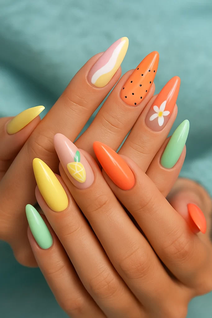Acrylic Nail Designs 2025 – Inspiring Colors and Patterns