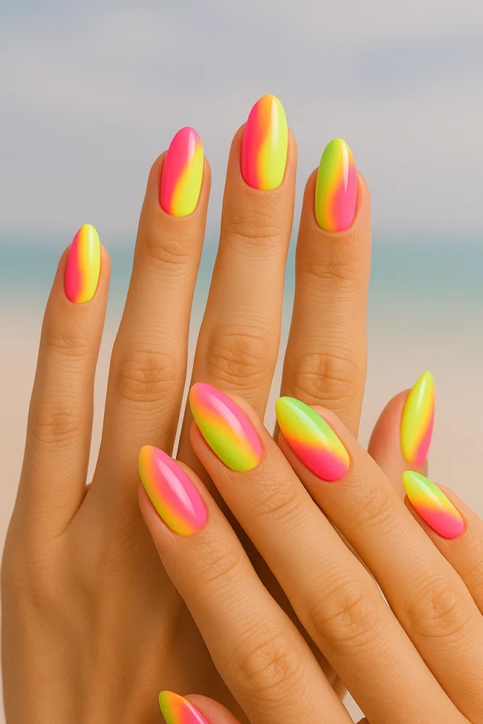 Summer Neon Nails 2025 – Bold Colors, Trendy Designs