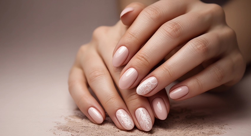 Summer Wedding Nails