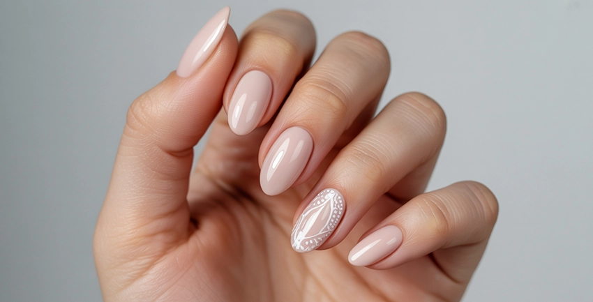 Summer Wedding Nails