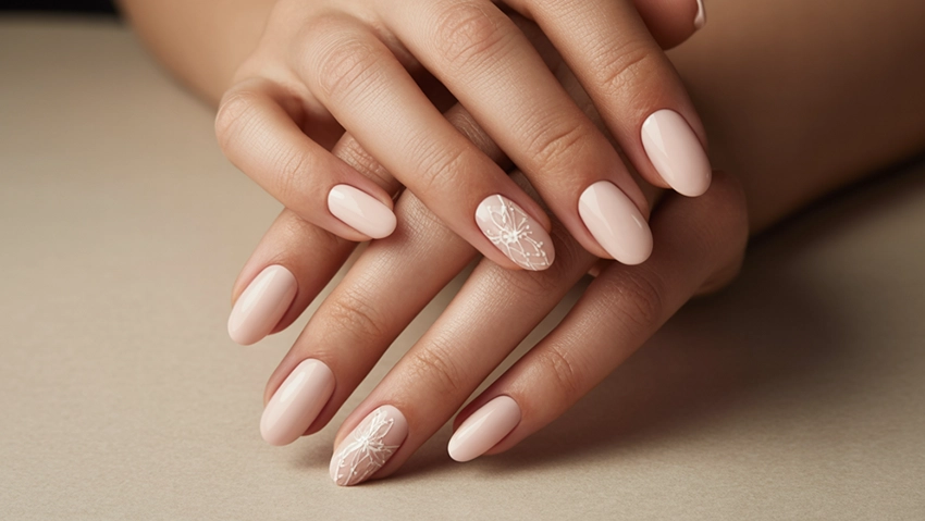 Summer Wedding Nails