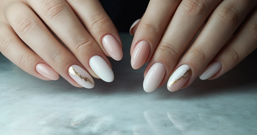 Summer Wedding Nails