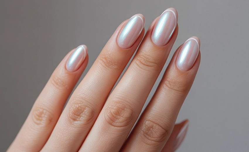Summer Wedding Nails