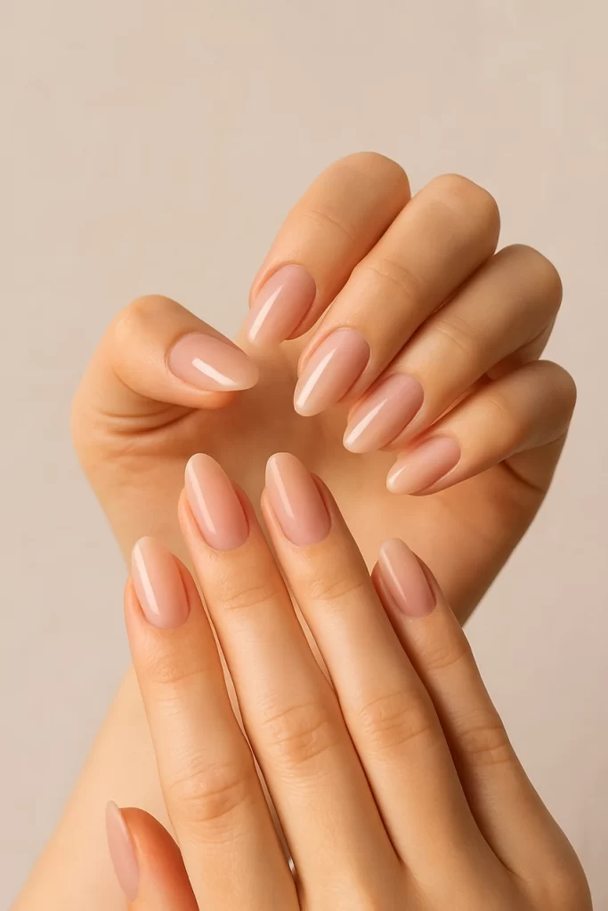 Step-by-step builder gel nail creation at home