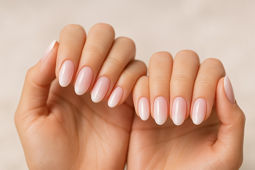 classic ombre nails manicure