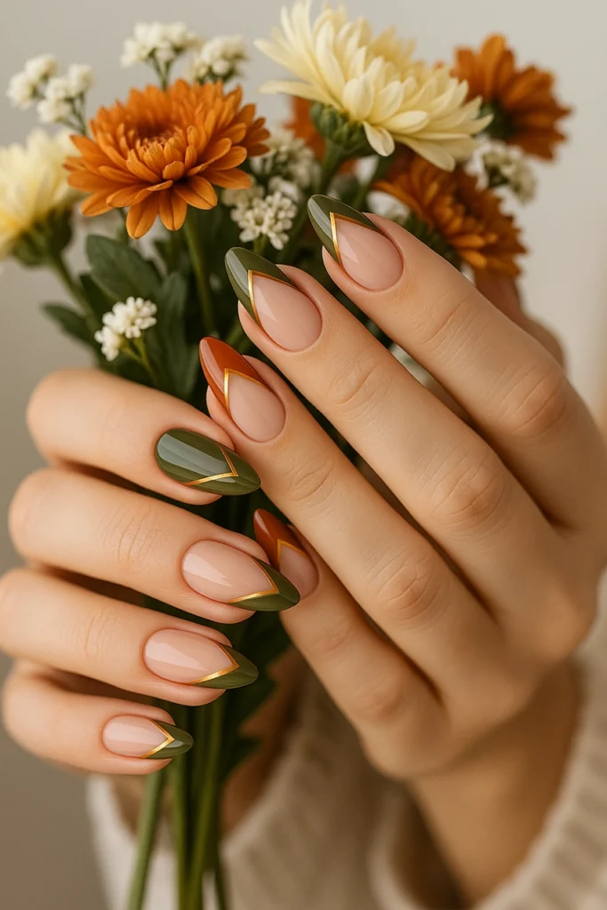 Autumn Wedding Nails