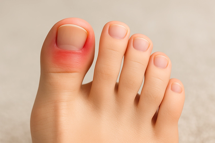 Toenail Pain