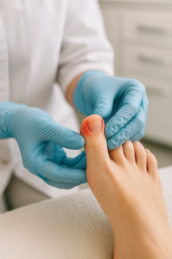 Toenail Pain