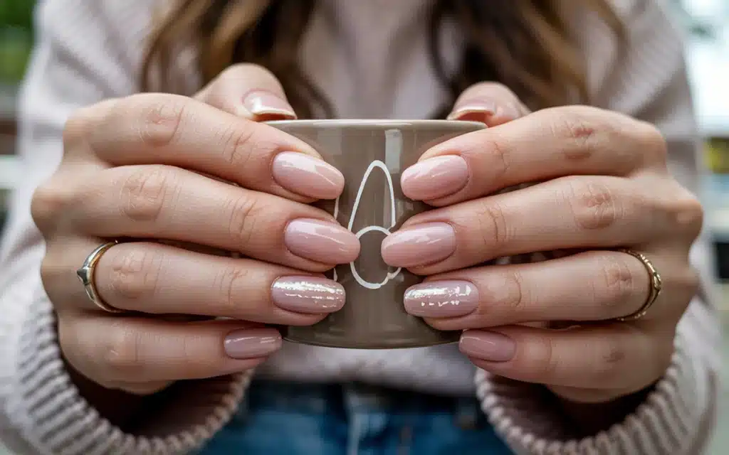 Weak nail reinforcement without extensions for long-lasting gel polish in daily use