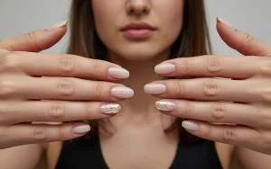why does gel polish peel off – stable, reinforced almond nail