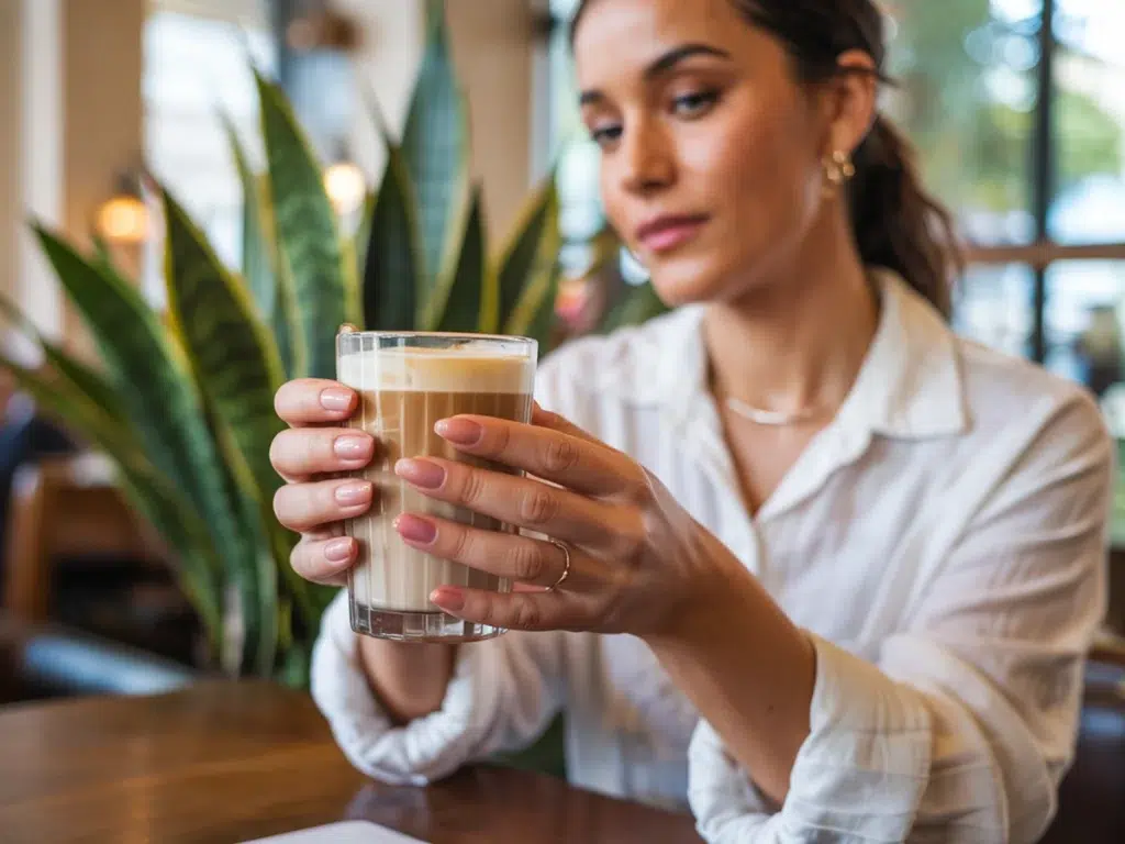 fix lifted acrylic nail result lifestyle wear Los Angeles spring 2026 nude almond acrylic repair after